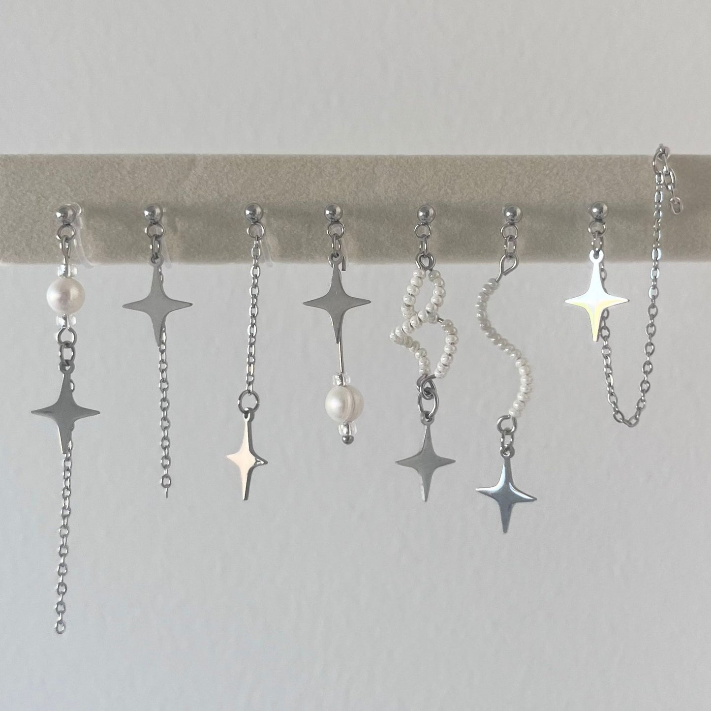 STELLA Sparkle Clip-On Earrings