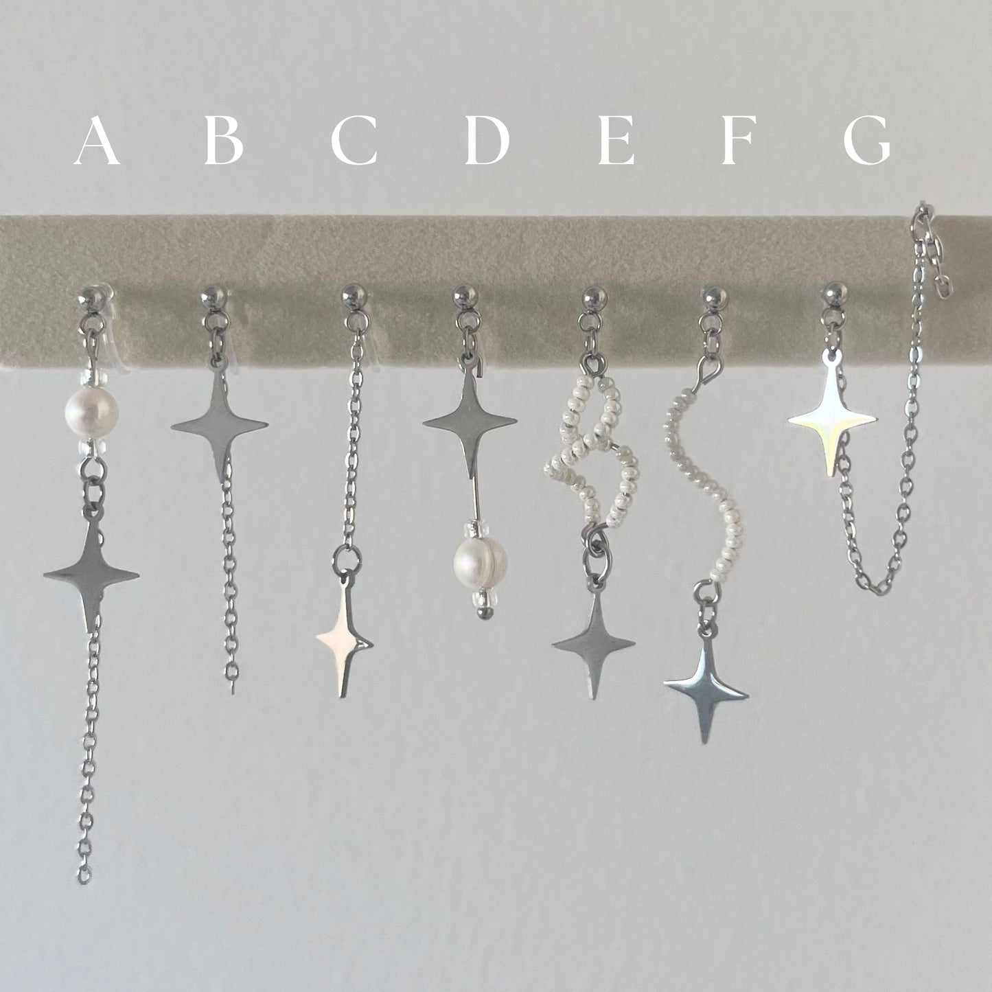 STELLA Sparkle Clip-On Earrings